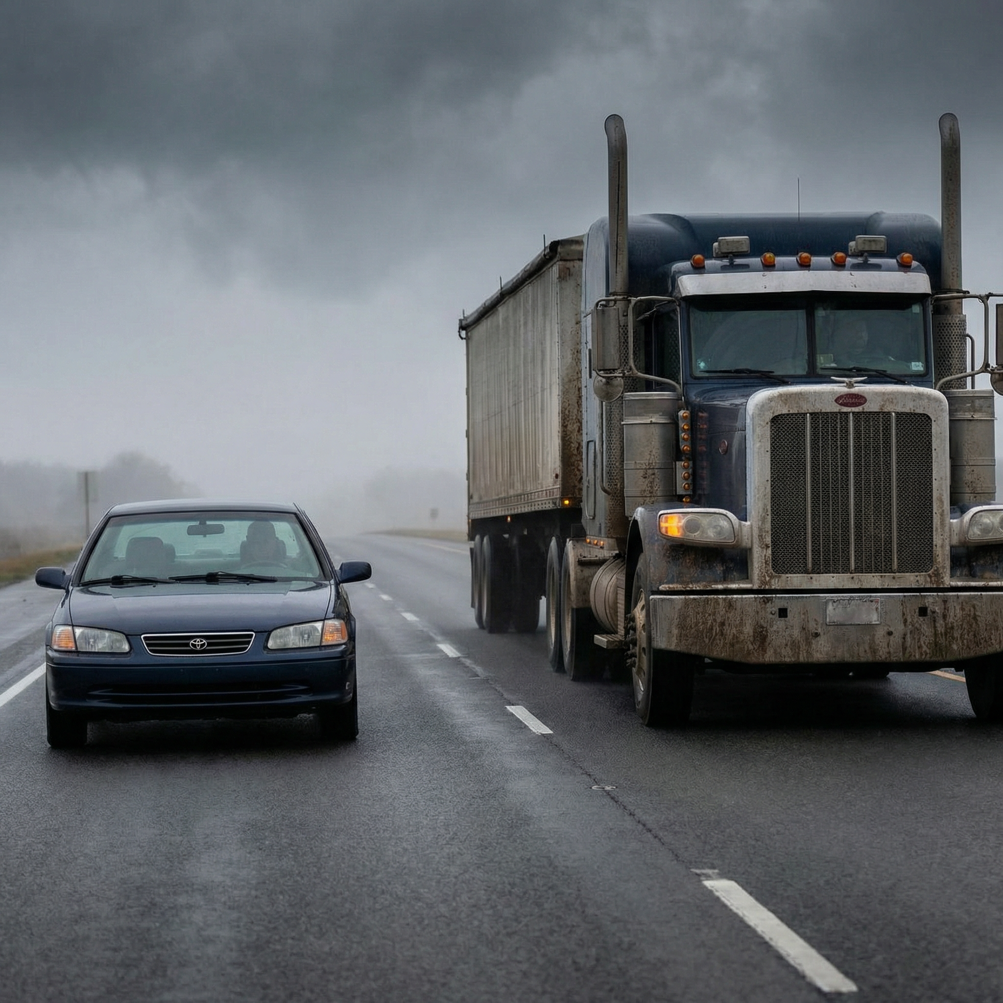 Large truck versus passenger car crash fatality risk comparison — Niagara County NY